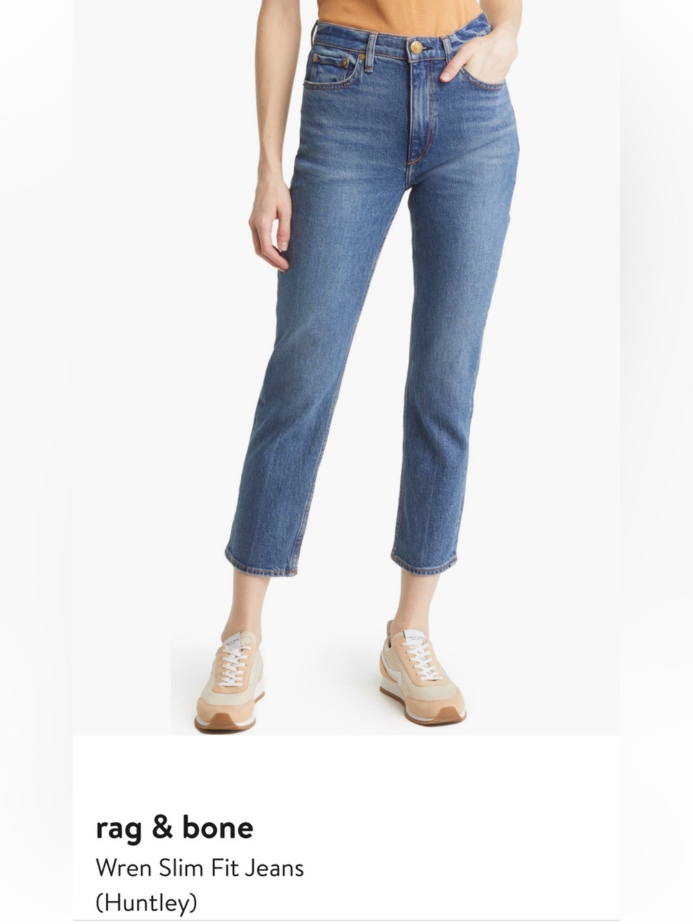 rag & bone Wren Slim Fit Jeans